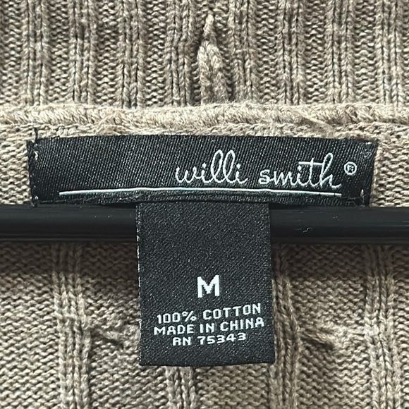 Willi Smith Women’s Tan Sweater Size M - Picture 4 of 4